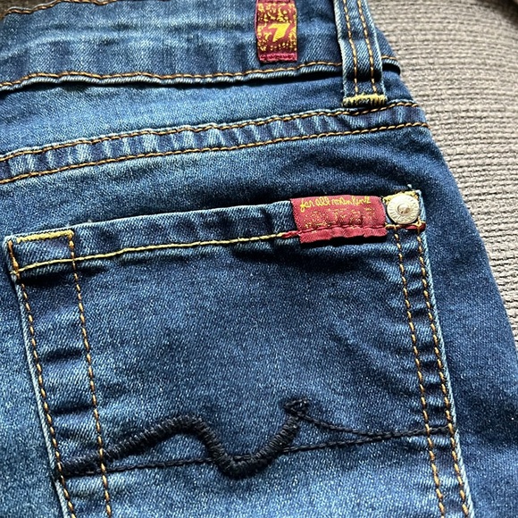 7 For All Mankind Distressed Shorts Size Girls 10 - Picture 5 of 6